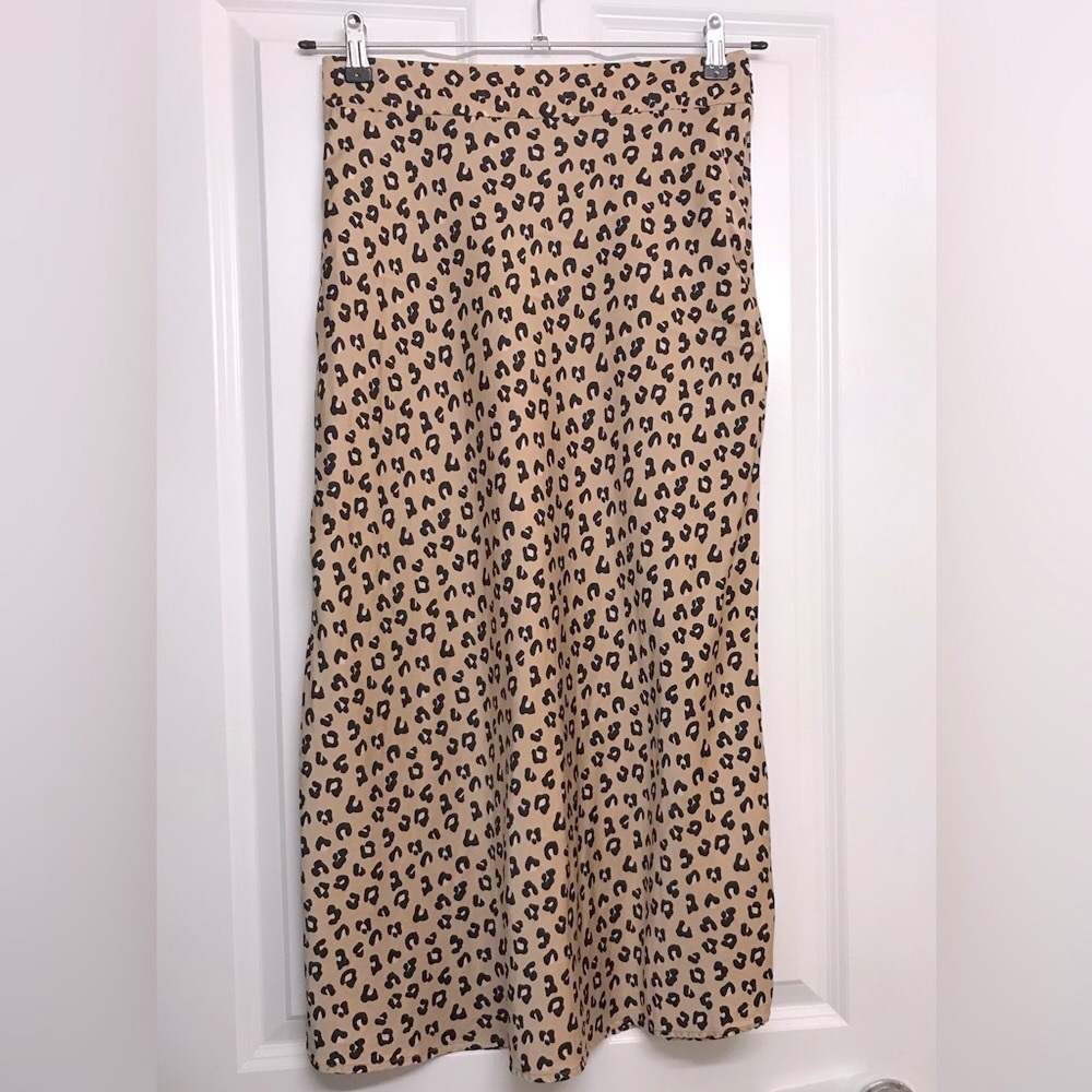 Sézane Sandy Skirt Leopard Print - Picture 3 of 9